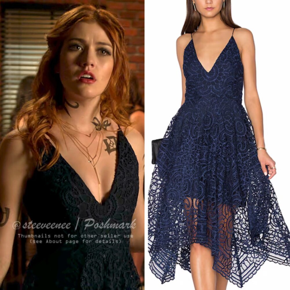Nicholas Floral Lace Ball Dress ASO Clary Fray